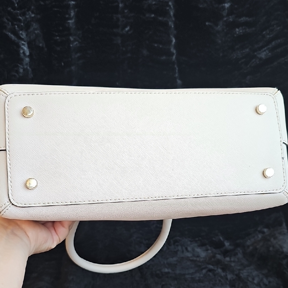 Kate Spade LIMITED EDITION Cream Satchel Bag With Crossbody Strap - Picture 9 of 16